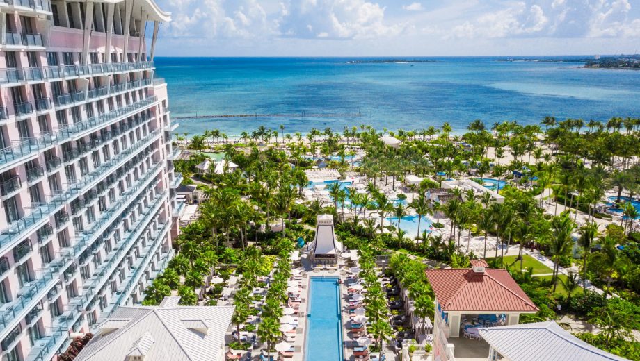 SLS Baha Mar aerial view